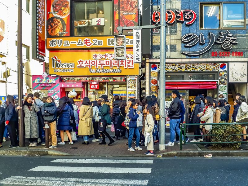 khu phố hàn quốc shin okubo ở nhật bản 2 khu phố hàn quốc shin okubo ở nhật bản 2